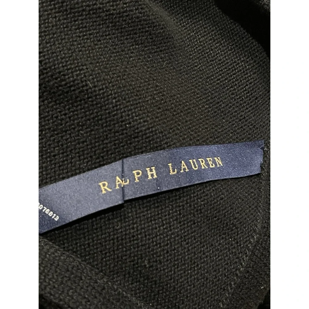 Ralph Lauren Home Alsten Polo Bear Knit Throw Blanket  Martini Tuxedo 70